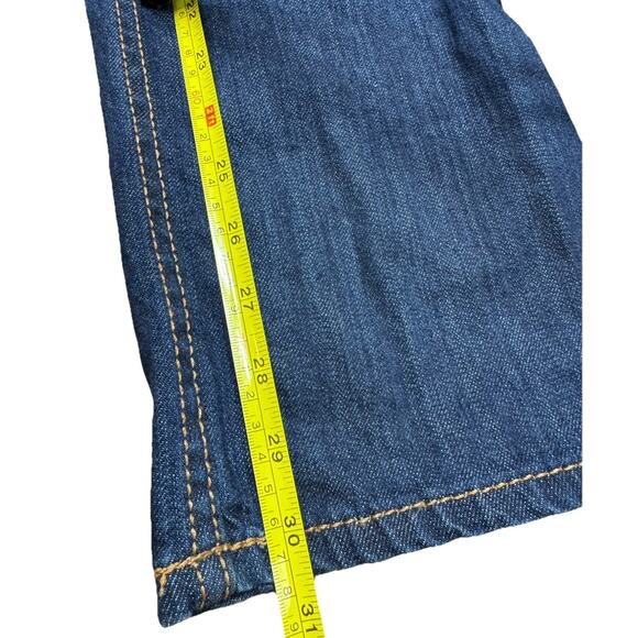 Cinch Jenna Jeans Womens Sz 3/27 Relaxed Bootcut Dark Wash Western - Picture 8 of 9